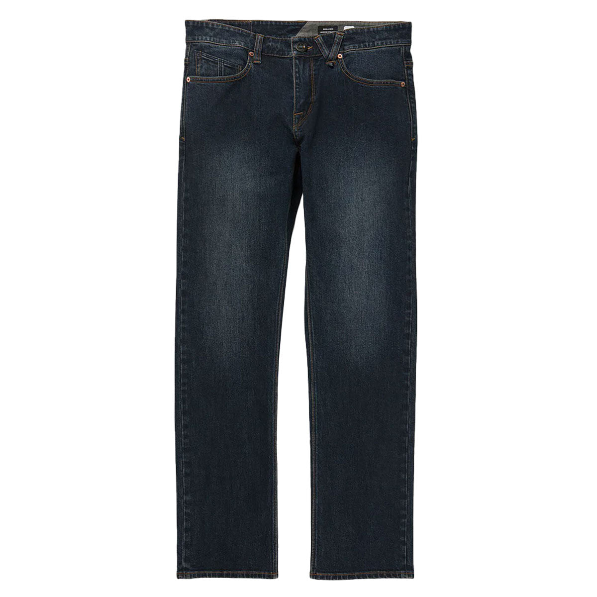 Volcom Men's Solver Modern Fit New Vintage Blue Jeans (NVB)