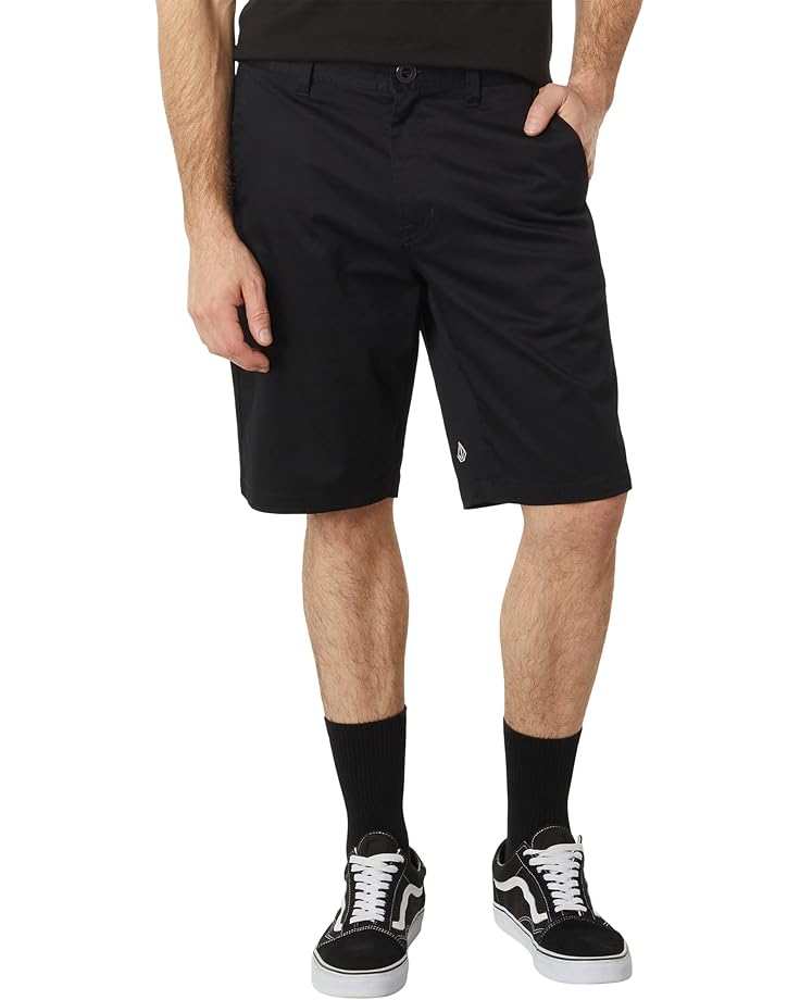 Volcom Men's Frickin Modern Stretch Black Shorts (BLK)