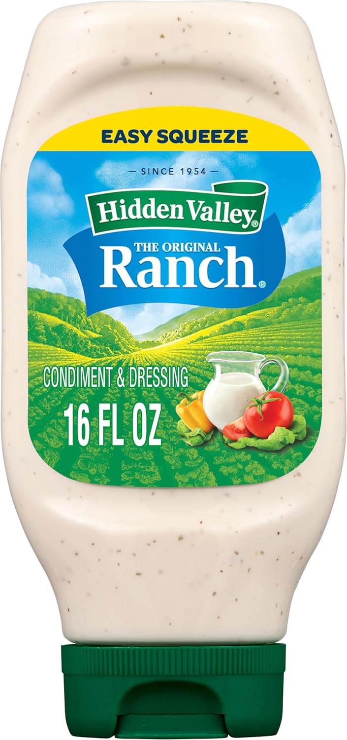 Hidden Valley Ranch Dressing & Dipping Sauce, The Original Dressing , Salad Dressing 16 fl oz