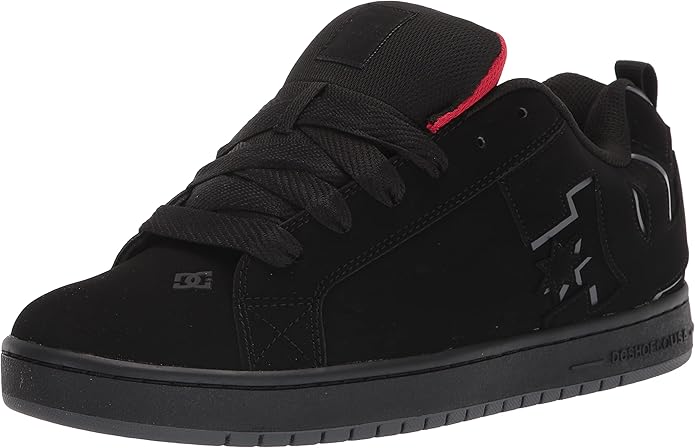 DC Men's Court Graffik Casual Low Top Skate Shoe Sneaker