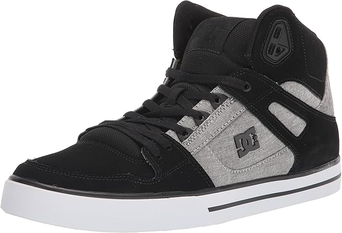 DC Men's Pure High Top Wc Skate Shoes Casual Sneakers