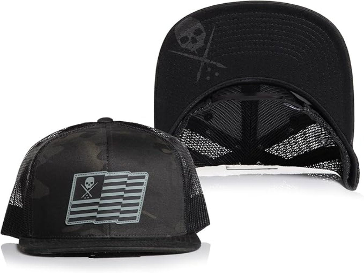 Sullen Men's Covert Black Camo Snapback Hat (BKCA)