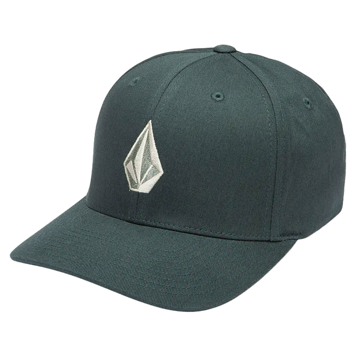 Volcom Men's Full Stone Light Olive Flexfit Hat (LTO)