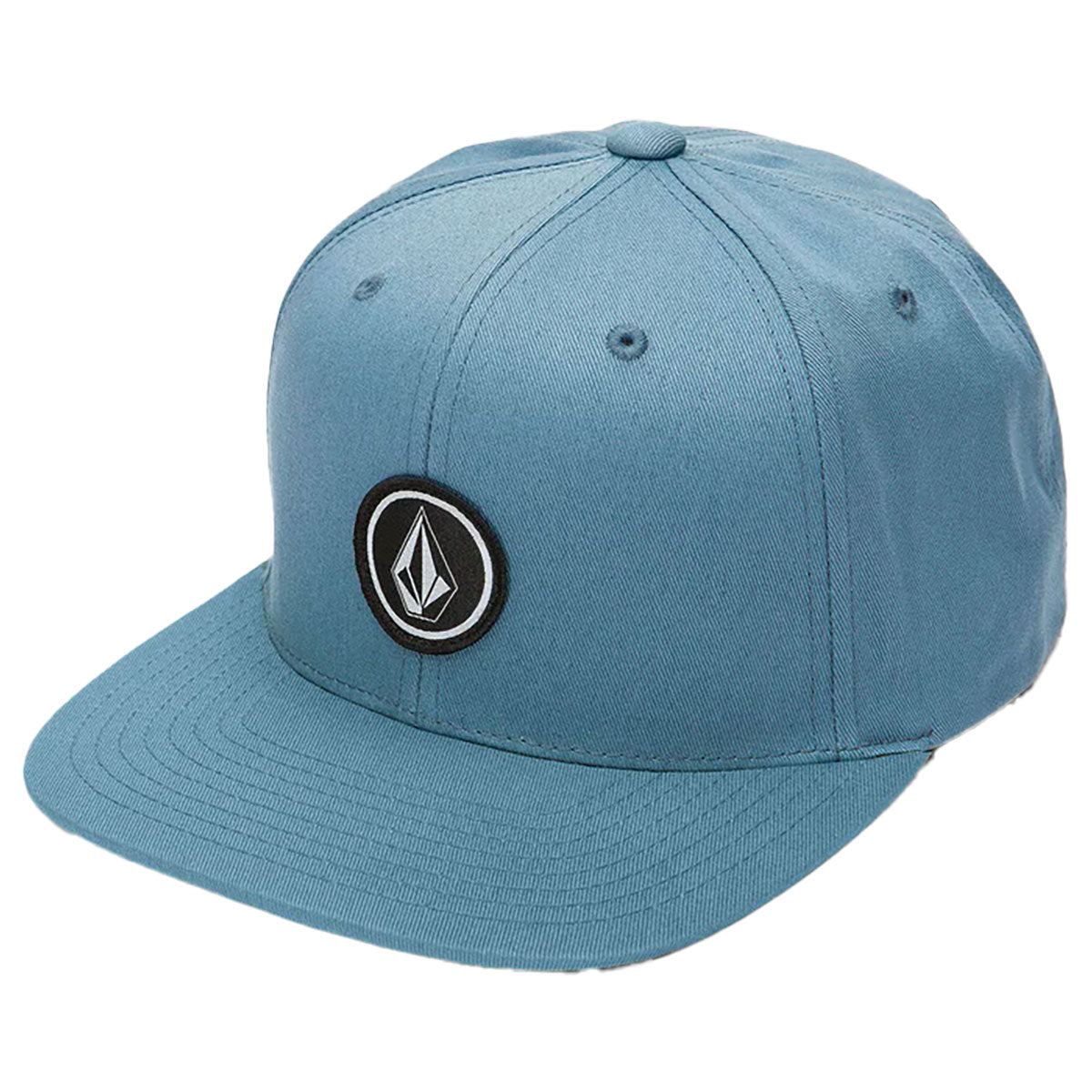 Volcom Men's Quarter Twill Blueberry Snapback Hat (BBY)