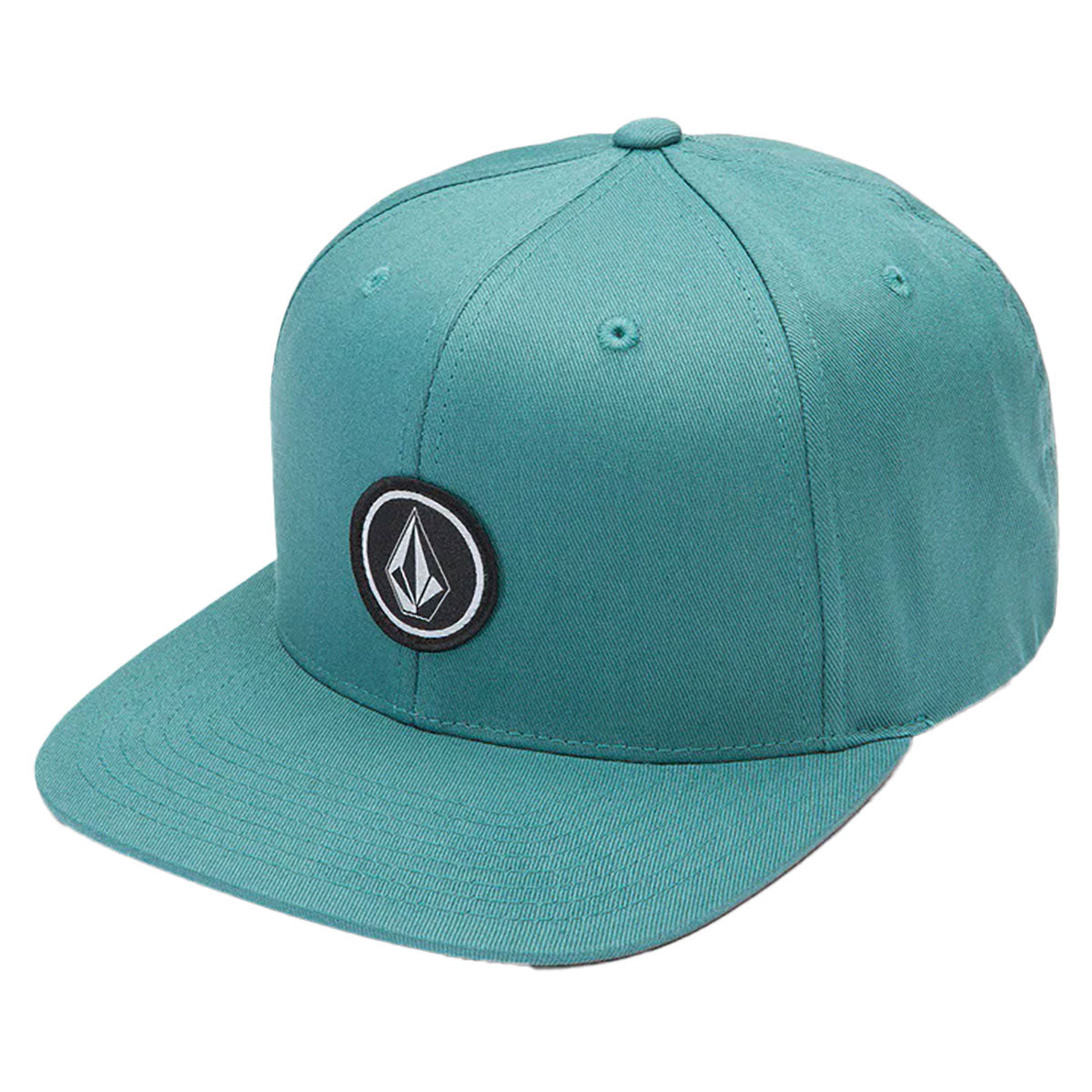 Volcom Men's Quarter Twill Petrol Snapback Hat (PTL)