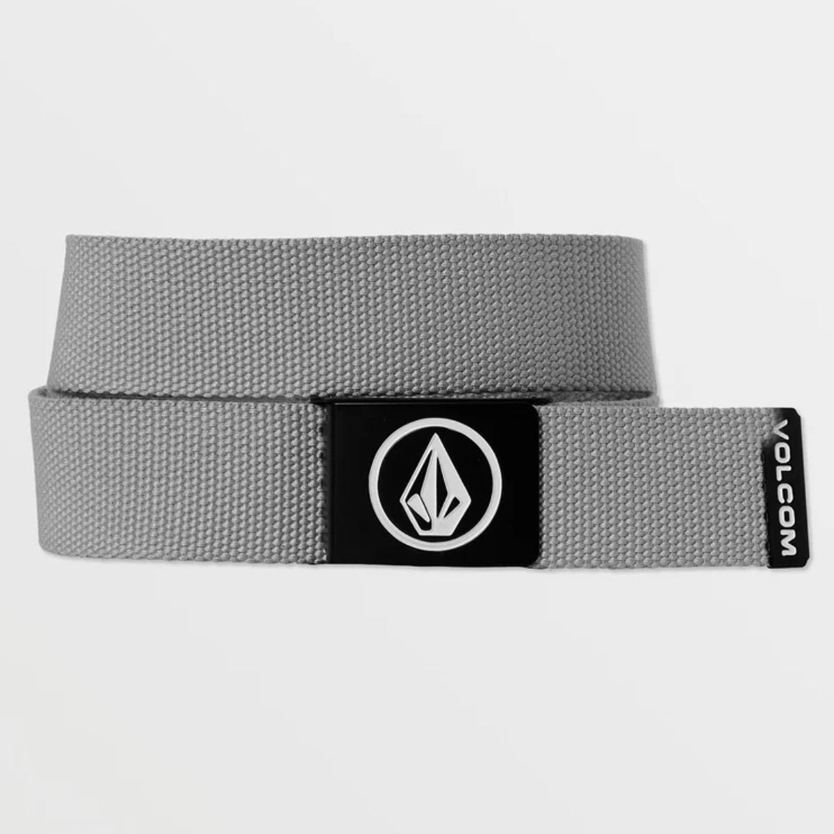 Volcom Men's Circle Web Belt Heather Gray (HGR)