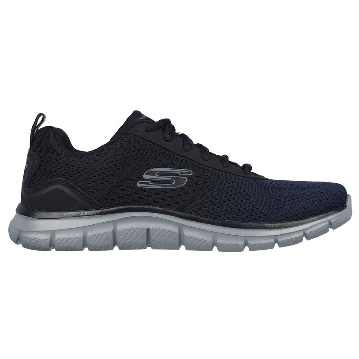 Skechers Men's Track Ripkent Navy/Black Low Top Sneaker Shoes (NVBK)